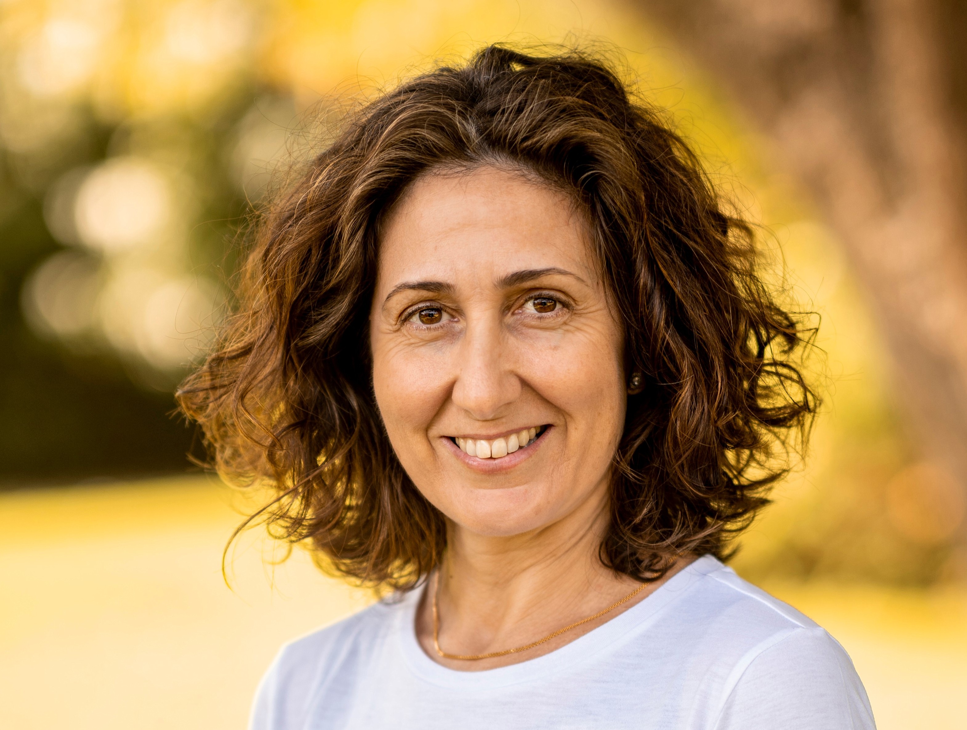 María Uceda, profesora de yoga suave